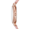  Shop Authentic Michael Kors Cinthia Mother of Pearl Dial Pink Leather Strap Watch for Women - MK2663 - Luxxuri