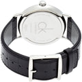  Shop Authentic Calvin Klein Surround Black Dial Black Leather Strap Watch for Men - K3W211C1 - Luxxuri