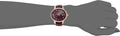 Shop Authentic Michael Kors Whitley Quartz Burgundy Dial Burgundy Leather Strap Watch For Women - MK2430 - Luxxuri
