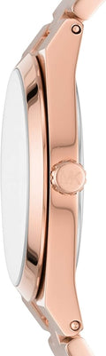  Shop Authentic Michael Kors Channing Quartz Rose Gold Dial Rose Gold Steel Strap Watch For Women - MK6624 - Luxxuri