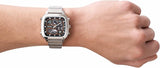  Shop Authentic Fossil Retro Analog-Digital Black Dial Silver Steel Strap Watch for Men - FS5890 - Luxxuri