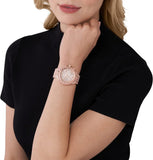  Shop Authentic Michael Kors Camille Chronograph Mother of Pearl Dial Rose Gold Steel Strap Watch for Women - MK7272 - Luxxuri