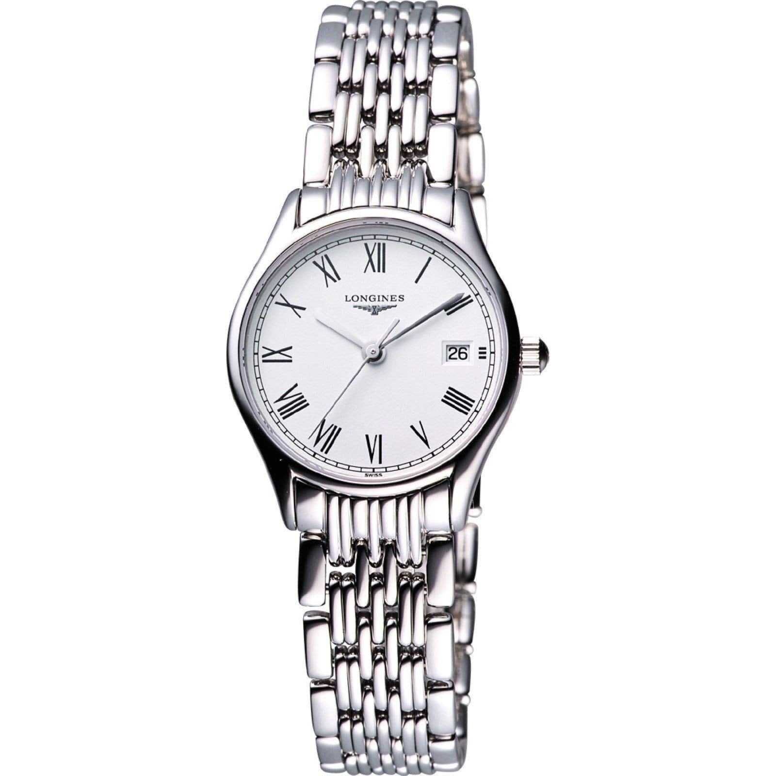  Shop Authentic Longines Lyre White Dial Silver Stainless Steel Watch for Women - L4.259.4.11.6 - Luxxuri