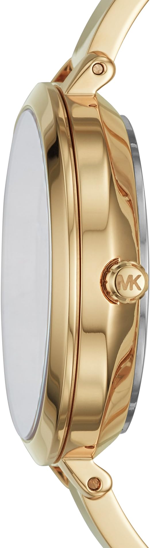  Shop Authentic Michael Kors Jaryn Quartz Gold Dial Gold Steel Strap Watch For Women - MK3734 - Luxxuri