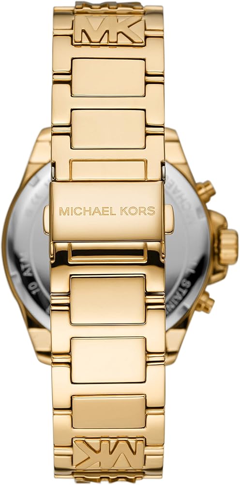  Shop Authentic Michael Kors Wren Chronograph Gold Dial Gold Steel Strap Watch for Women - MK6952 - Luxxuri
