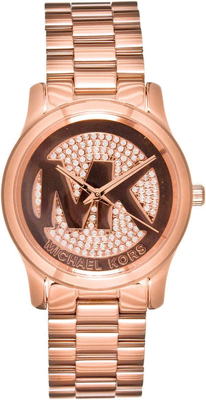  Shop Authentic Michael Kors Runway Rose Gold Dial Rose Gold Steel Strap Watch for Women - MK5661 - Luxxuri