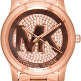  Shop Authentic Michael Kors Runway Rose Gold Dial Rose Gold Steel Strap Watch For Women - MK5853 - Luxxuri