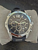  Shop Authentic Guess Intrepid Chronograph Black Dial Two Tone Steel Strap Watch for Men - W0167G1 - Luxxuri