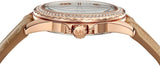  Shop Authentic Michael Kors Mini Everest Crystals White Dial Brown Leather Strap Watch for Women - MK4719 - Luxxuri