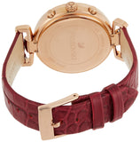  Shop Authentic Swarovski Era Journey Red Dial Red Leather Strap Watch for Women - 5416701 - Luxxuri