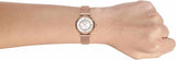  Shop Authentic Emporio Armani Gianni T Bar Mother of Pearl Dial Rose Gold Mesh Bracelet Watch For Women - AR11320 - Luxxuri