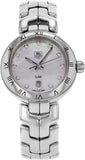  Shop Authentic Tag Heuer Link Diamonds Mother of Pearl Dial Silver Steel Strap Watch for Women -  WAT1417.BA0954 - Luxxuri