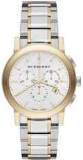  Shop Authentic Burberry The City White Dial Two Tone Steel Strap Watch for Men - BU9751 - Luxxuri