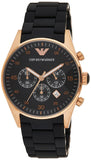  Shop Authentic Emporio Armani Sportivo Black Dial Black Steel Strap Watch For Men - AR5905 - Luxxuri