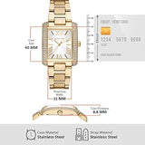 Shop Authentic Michael Kors Emery Three-Hand Crystals Silver Dial Gold Steel Strap Watch for Women - MK4643 - Luxxuri