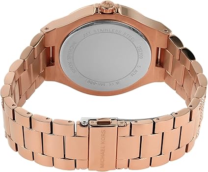  Shop Authentic Michael Kors Lennox Three Hand Crystals Rose Gold Dial Rose Gold Steel Strap Watch For Women - MK6992 - Luxxuri