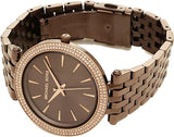  Shop Authentic Michael Kors Darci Quartz Brown Dial Brown Steel Strap Watch For Women - MK3416 - Luxxuri