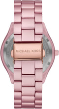  Shop Authentic Michael Kors Slim Runway Pink Dial Pink Steel Strap Watch For Women - MK4456 - Luxxuri