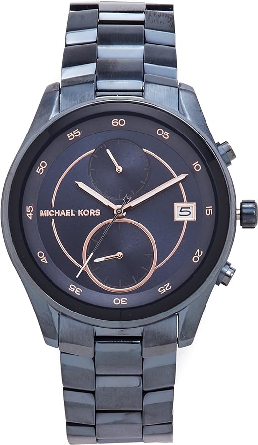  Shop Authentic Michael Kors Briar Blue Dial Blue Steel Strap Watch For Women - MK6468 - Luxxuri
