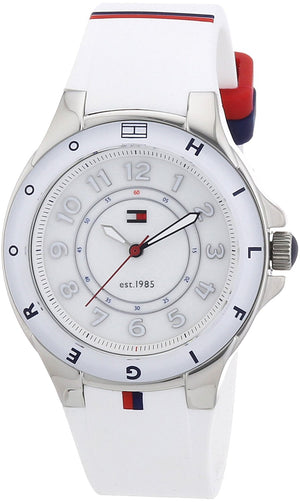  Shop Authentic Tommy Hilfiger White Dial White Rubber Strap Watch for Women - 1781271 - Luxxuri