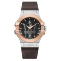  Shop Authentic Maserati Potenza Black Dial Brown Leather Strap Watch For Men - R8851108014 - Luxxuri