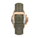  Shop Authentic Michael Kors Everest Analog Black Dial Green Leather Strap Watch For Men - MK9090 - Luxxuri