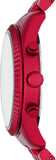  Shop Authentic Michael Kors Lexington Chronograph Red Dial Red Steel Strap Watch For Men - MK8814 - Luxxuri