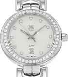  Shop Authentic Tag Heuer Link Diamonds Silver Dial Silver Steel Strap Watch for Women - WAT1414.BA0954 - Luxxuri