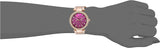  Shop Authentic Michael Kors Mini Parker Multi-Function Plum Mother of Pearl Dial Rose Gold Steel Strap Watch For Women - MK6403 - Luxxuri