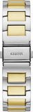  Shop Authentic Guess Frontier Chronograph Crystals Gold Dial Two Tone Steel Strap Watch For Women - W1156L5 - Luxxuri