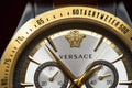  Shop Authentic Versace Classic Chronograph Quartz Silver Dial Two Tone Steel Strap Watch For Men - VEV700519 - Luxxuri