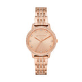  Shop Authentic Michael Kors Melissa Three Hand Rose Gold Dial Rose Gold Steel Strap Watch For Women - MK4369 - Luxxuri