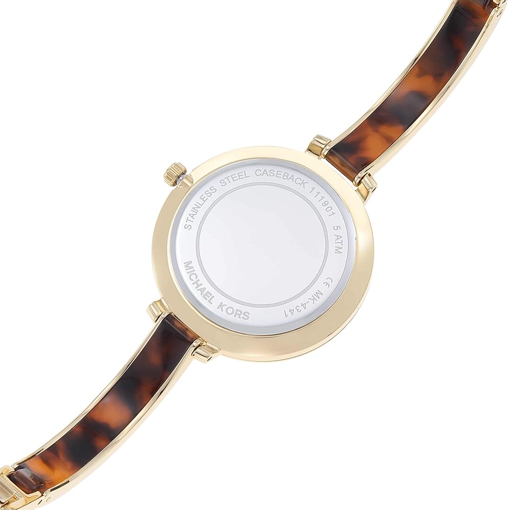  Shop Authentic Michael Kors Jaryn Quartz Gold Dial Two Tone Steel Strap Watch for Women - MK4341 - Luxxuri