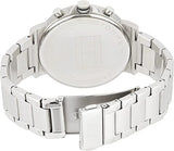  Shop Authentic Tommy Hilfiger Daniel Black Dial Silver Steel Strap Watch for Men - 1710413 - Luxxuri