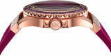  Shop Authentic Michael Kors Everest Pave Crystals Pink Dial Pink Rubber Strap Watch for Women - MK7441 - Luxxuri
