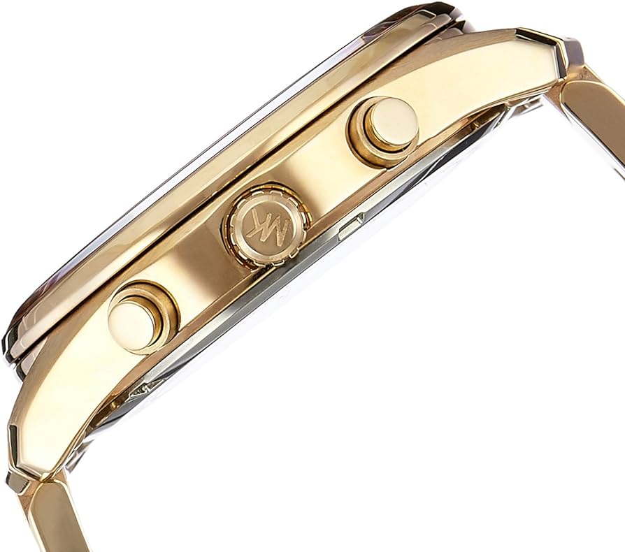  Shop Authentic Michael Kors Briar Analog Gold Dial Gold Steel Strap Watch For Women - MK6464 - Luxxuri