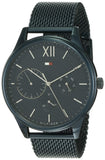  Shop Authentic Tommy Hilfiger Damon Quartz Blue Dial Blue Mesh Bracelet Watch for Men - 1791421 - Luxxuri