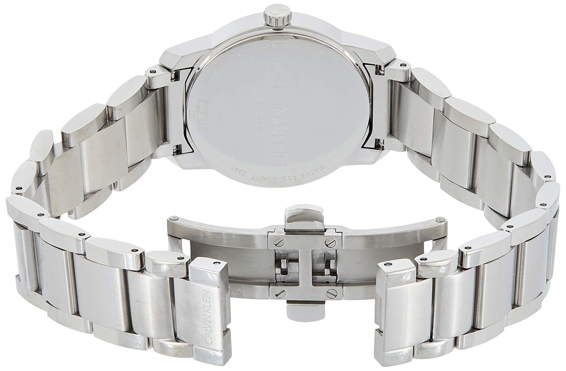  Shop Authentic Calvin Klein City White Dial Silver Steel Strap Watch for Women - K2G23146 - Luxxuri