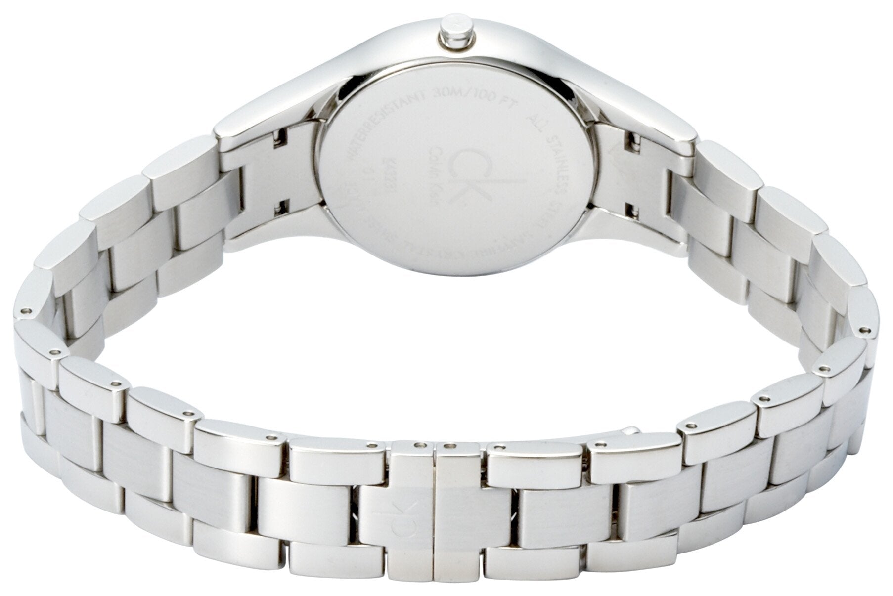  Shop Authentic Calvin Klein Simplicity Silver Dial Silver Steel Strap Watch for Women - K4323120 - Luxxuri