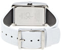  Shop Authentic Calvin Klein Window White Dial White Leather Strap Watch for Women - K2M23120 - Luxxuri