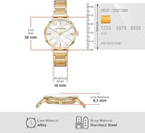  Shop Authentic Michael Kors Addyson Three-Hand White Dial Gold Steel Strap Watch for Women - MK4712 - Luxxuri