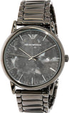  Shop Authentic Emporio Armani Luigi Analog Grey Dial Grey Steel Strap Watch For Men - AR11155 - Luxxuri