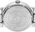  Shop Authentic Versace Greca Quartz Blue Dial Silver Steel Strap Watch for Women - VEVH01120 - Luxxuri