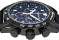  Shop Authentic Versace V-Ray Chronograph Quartz Blue Dial Black Leather Strap Watch For Men - VEDB00418 - Luxxuri