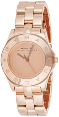  Shop Authentic Marc Jacobs Blade Rose Gold Dial Rose Gold Steel Strap Watch for Women - MBM3127 - Luxxuri