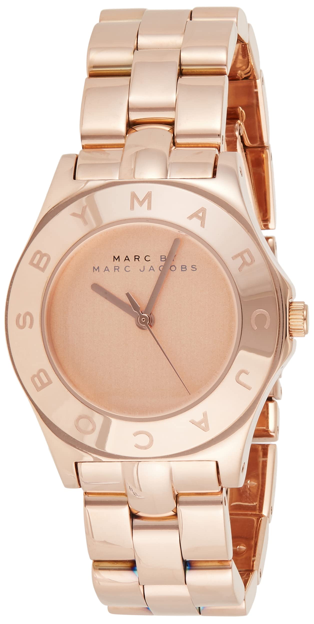 Shop Authentic Marc Jacobs Blade Rose Gold Dial Rose Gold Steel Strap Watch for Women - MBM3127 - Luxxuri
