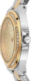  Shop Authentic Michael Kors Lennox Three-Hand Gold Dial Two Tone Steel Strap Watch For Women  - MK6988 - Luxxuri