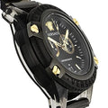  Shop Authentic Versace Icon Active Chronograph Black Dial Black Steel Strap Watch for Men - VEZ700421 - Luxxuri