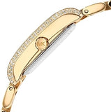  Shop Authentic Michael Kors Emery Three-Hand Crystals Silver Dial Gold Steel Strap Watch for Women - MK4640 - Luxxuri