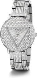  Shop Authentic Guess Trend Diamonds Silver Dial Silver Steel Strap Watch for Women - GW0512L1 - Luxxuri